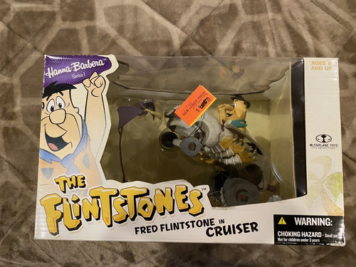 McFarlane Fred Flintstone in Cruiser