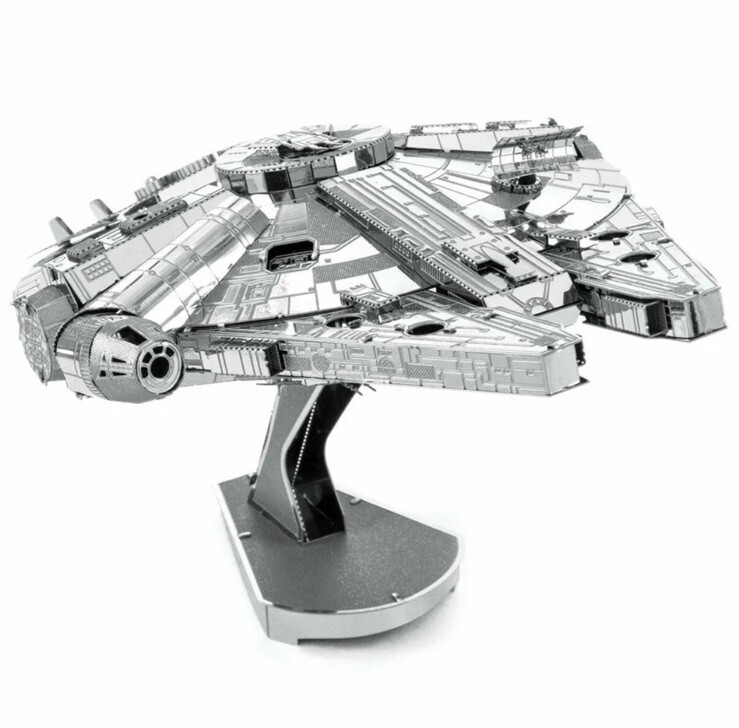Millennium Falcon - Modello 3D In Metallo Da Costruire In Scala 1:5000