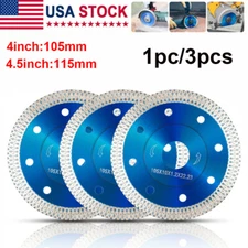 4/4.5inch Porcelain Tile Turbo Diamond Dry Cutting Saw Blade/Disc Grinder Wheel