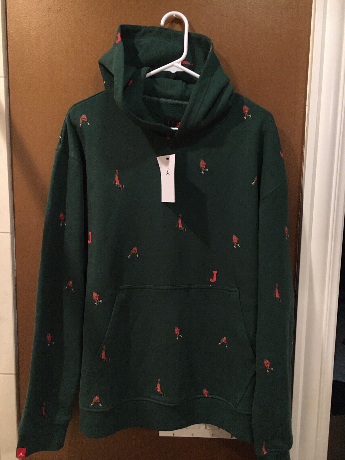 air jordan hoodie green