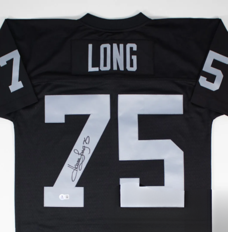 Howie Long Signed Oakland Raiders Mitchell & Ness Throwback 1988
