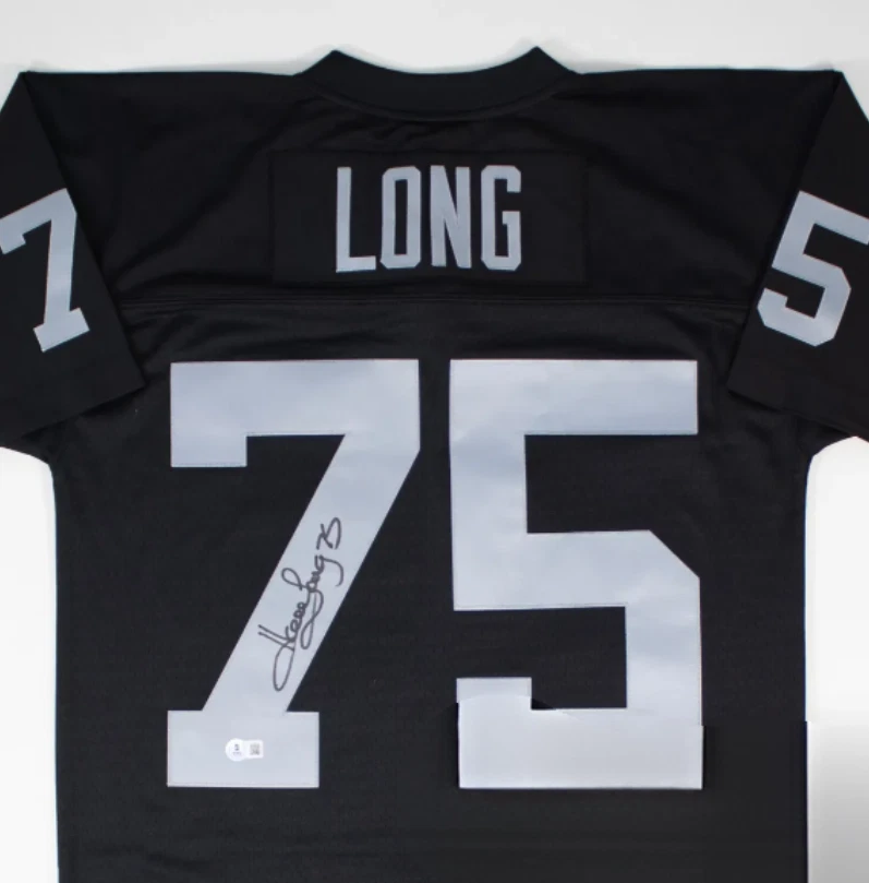 Howie Long Oakland Raiders NFL Original Autographed Jerseys for
