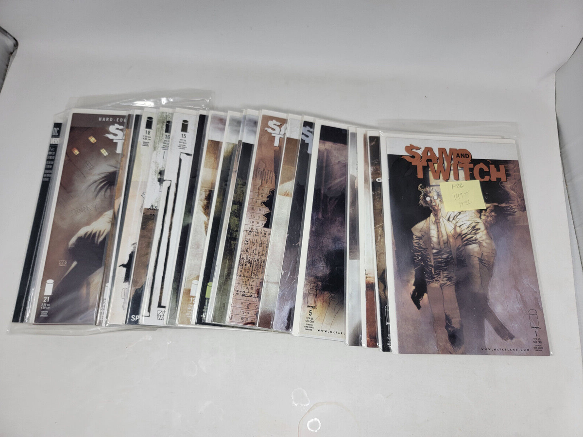 SAM AND TWITCH #1-22 1999 Image Spawn 22 Book Set | eBay