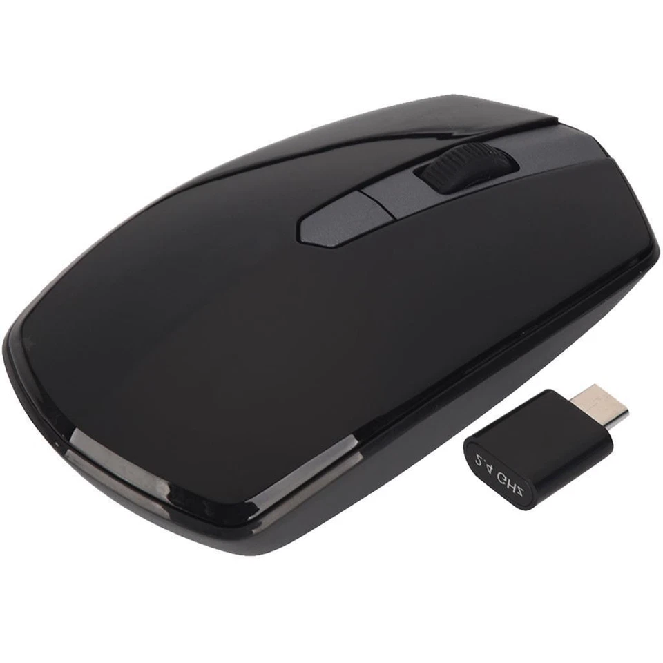 Wireless Mouse With Receiver, 3 DPI, Auto Sleeping For USB C Device - Image 2 of 4