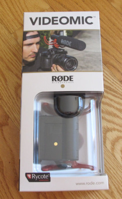 Rode VideoMic Camera-Mount Shotgun Microphone with Rycote Lyre Shock Mounting