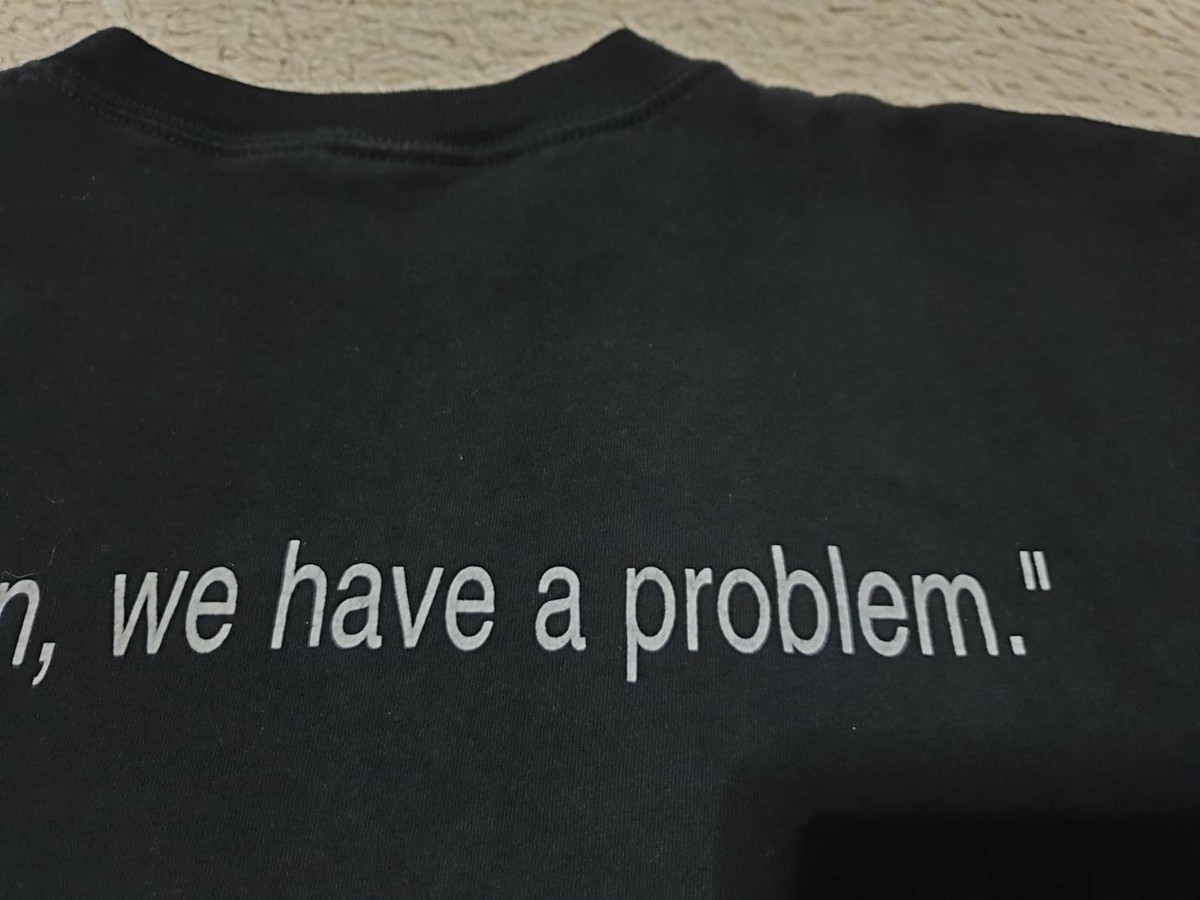 Vintage Apollo 13 T shirt Houston ,we have a problem Tom Hanks