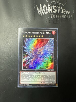 YUGIOH VOLA-CHEMICRITTER METHYDRACO SUPER RARE INOV-EN050 1ST EDITION