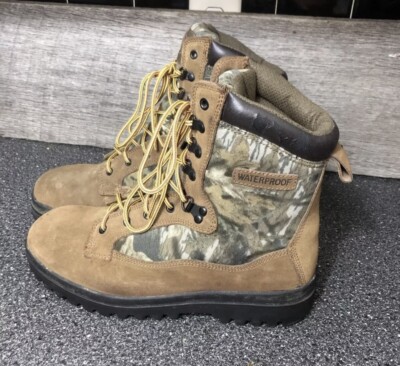 Northwest Territory Waterproof Brown Suede Camoflauge Boots  display picture 2