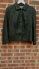 Louis Feraud Wool Blend Tweed Jacket Uk Size 14 Fr 42 D 40