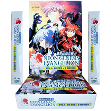 DVD Anime Neon Genesis Evangelion Complete TV Series 1-26  6 Movie English Dub