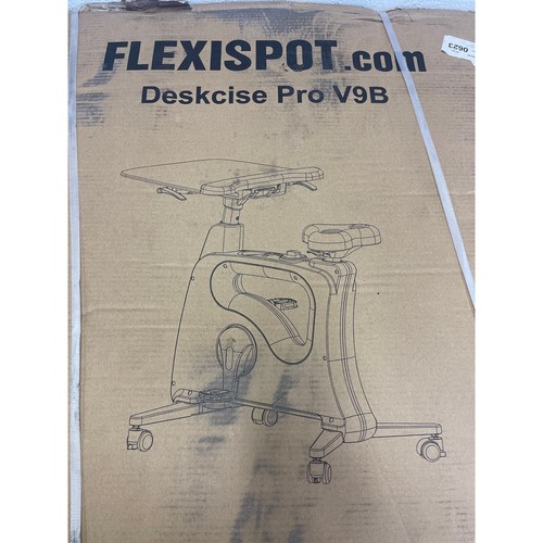 FLEXISPOT Exercise Bike, Stationary for Home Desk w Desktop, V9B