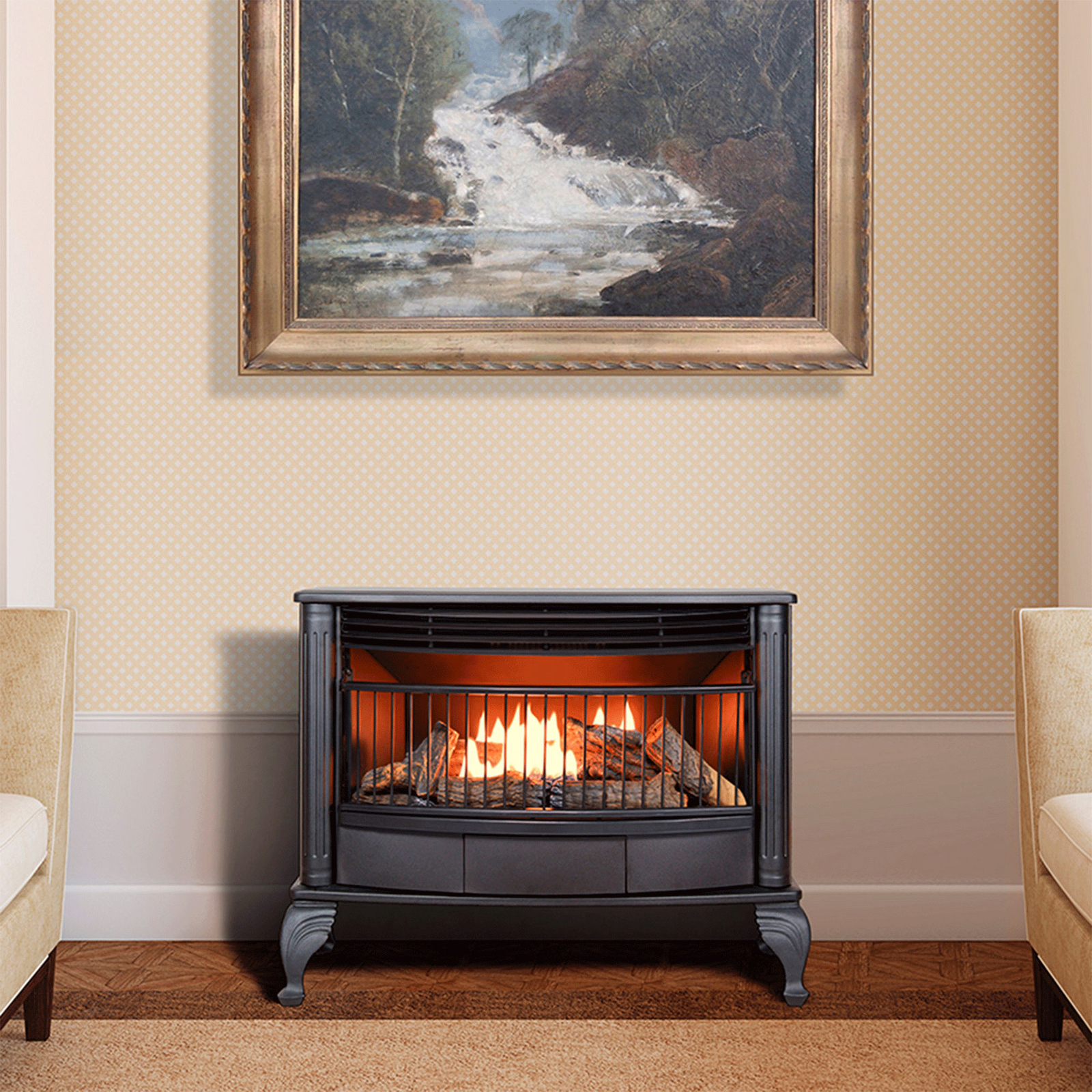 Procom QNSD250RT Ventless Dual Fuel Gas Stove for sale online | eBay