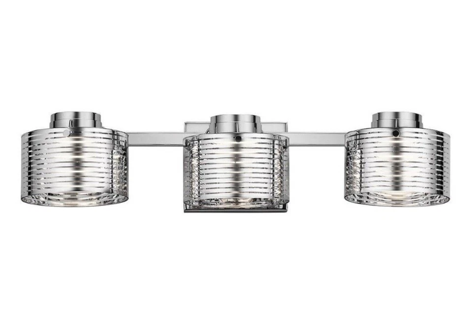 Tocador de baño Elan Lighting - 85056CH - Santora - 23,5 pulgadas 30,5 W 3 LED Foto 2 de 4