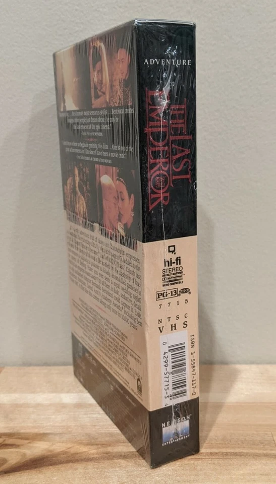 THE LAST EMPEROR PU YI VHS FACTORY SEALED 1987 NELSON WATERMARK FREE SHIPPING - Image 2 of 4