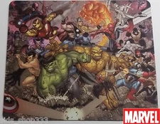 MARVEL COMICS EXPLOSION !! Anti slip optical COMPUTER MOUSE PAD 9 X 7inch