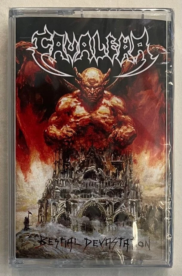 Cavalera - Bestial Devastation (Ltd Ed 2023 Black Cassette - NEW) First Edition - Image 2 of 4