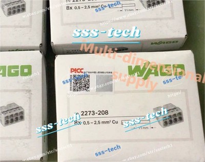 50PCS NEW WAGO 2273-208 