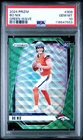 2024 PANINI PRIZM GREEN WAVE #309 BO NIX PSA 10
