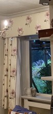 Colefax Fowler embroidered Silk Interlined Curtains &Pelmets 2 Pairs Pls Read!