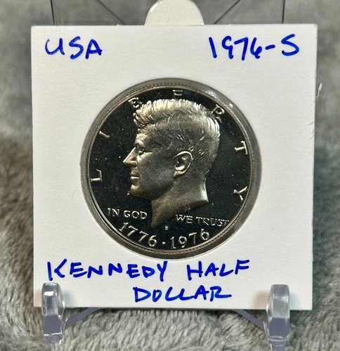 1976 S 40% Silver Kennedy Half Dollar Uncirculated Proof