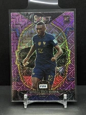 Randal Kolo Muani 2022-23 Select FIFA #18 Prizm Purple Terrace France