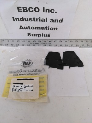 PHOENIX CONTACT PLC-ATP, LOT OF 2 Contact Separation Plate