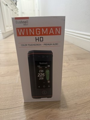 Bushnell Wingman HD Golf GPS Speaker Bluetooth Touchscreen **Brand New**