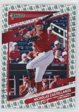 2021 Panini Donruss Liberty Nick Castellanos Nicholas Castellanos #196 0q3