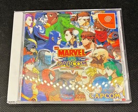 Marvel VS Capcom Clash of Super Heroes Dreamcast with obi