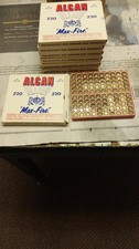 Alcan shotgun primers box of 100. Vintage.