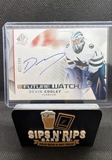 2024-25 Sp Authentic - Autographed Future Watch Devin Cooley #123 Horizontal...