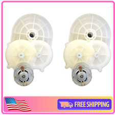 Peg Perego Official Rzr/Gator 12V Motor Gearbox Replacement Kit White