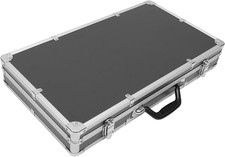 Large Tool Box Universal Aluminum Case Hard Carrying Case with Foam Protects ...