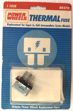 Power Wheels Thermal Fuse 80370 6v, P/N 130577, 1993 New In Box
