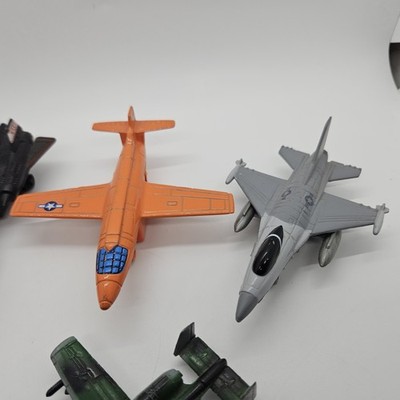 Vintage Diecast Military Aircraft Lot Zylmex Jets Space Shuttle