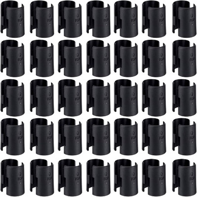 Wire Shelf Clips - 50Pack Wire Shelving Shelf Lock Clips for 1'' Post Shelvings