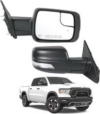 JDMSPEED Right Passenger Side Door Mirror Compatible with 2019-2025 Ram 1500 ...