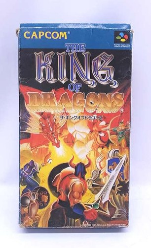 Capcom The King Of Dragon Super Famicom Software Japan t2