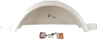 Shorelander SK0121-01 White Poly Fender Kit for 13" Tires - 9" Width