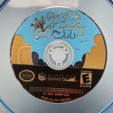 Super Mario Sunshine DISC ONLY (GameCube, 2006) Untested