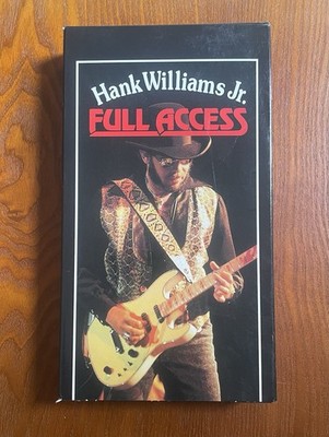 Hank Williams Jr. - Full Access (VHS, 2001)