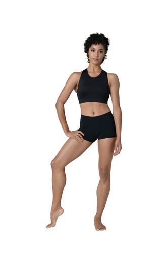 Gymnastics Pre-Owned Shorts DanzNMotion 22400 Small Adult Black Jazz