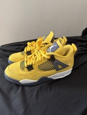 Jordan Air Jordan 4 Retro Lightning 2021 Yellow Gray Black White Sneaker