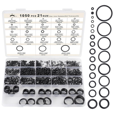 #ad #ad 1050PCS O Ring Assortment Kit 21 Metric Sizes for Car Repair Faucet Air Gas $9.92