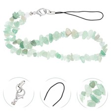Crystal Stones Phone Lanyard Creative Natural Phone Rope Phone Decor