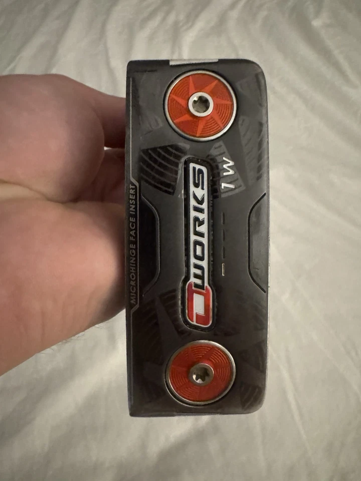 Odyssey O Works #1W (Wide) Blade Putter RH Steel Shaft 34" Pre-Owned - Image 2 of 4