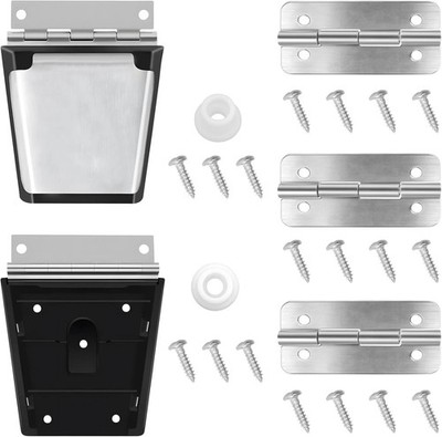 Cooler Hinges & Latch Replacement Parts for Igloo Cooler Stainless Steel Kit