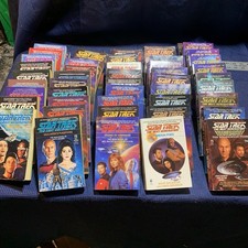 Star Trek The Next Generation 1-50 Books Paperback Free Shipping Includes all 50