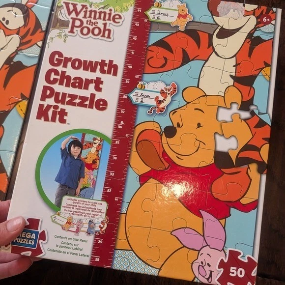 Rompecabezas de tabla de crecimiento Disney Winnie the Pooh Foto 3 de 4