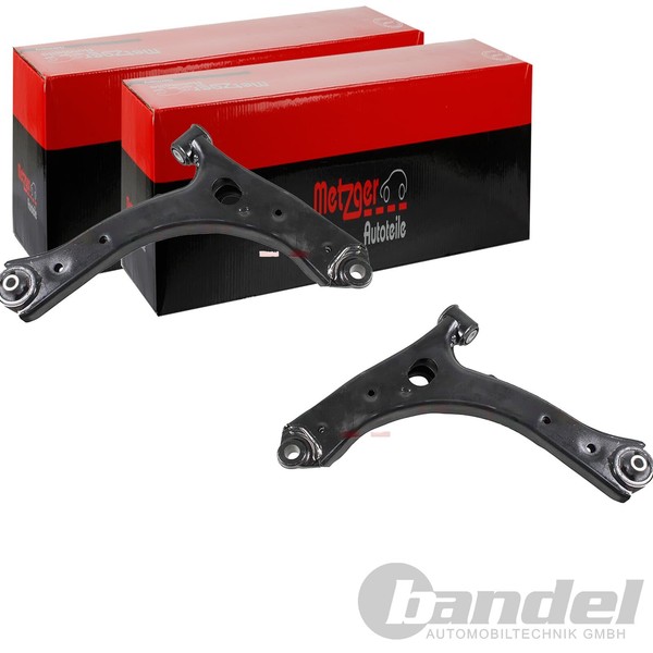 2X Metzger Querlenker Vorne Passend FÜR Ford Transit Links+Rechts-image